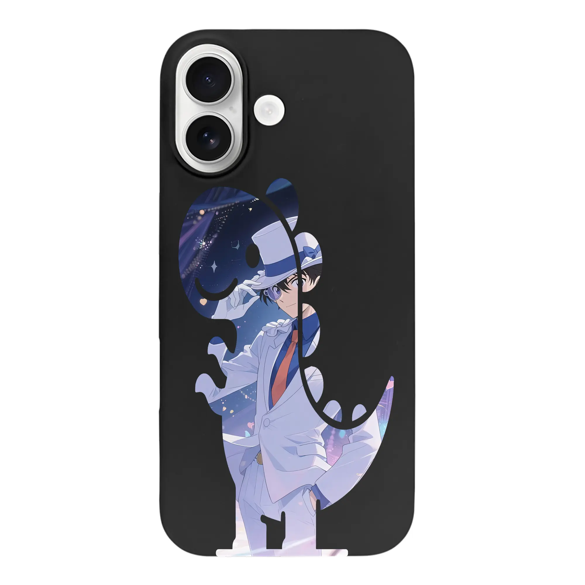 名探偵コナン グッズ 江戸川 コナン - iPhone 17 シリーズ シリコンケース 薄型 耐衝撃 指紋防止 ソフトタッチカバー 精密フィット 傷防止 保護ケース iPhone 17/17 Air/17 Pro/17 Pro Max 対応